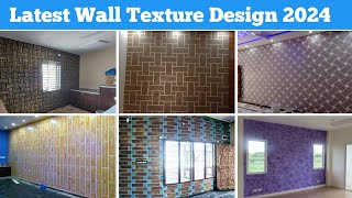 Latest Texture Painting Design 2024  Wall Painting  Wall Texture Design  Texture Painting on wall [upl. by Reklaw180]