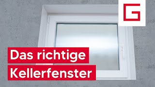 Das richtige Kellerfenster  Glatthaar Keller [upl. by Reggy]