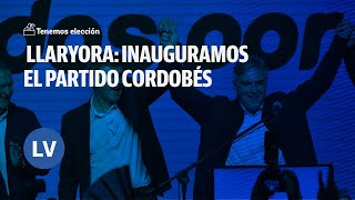 Llaryora Inauguramos el partido cordobés I Elecciones 2023 [upl. by Ytomit]