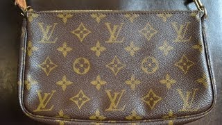 How To Tell If Your Louis Vuitton Pochette is Authentic [upl. by Sulokcin]