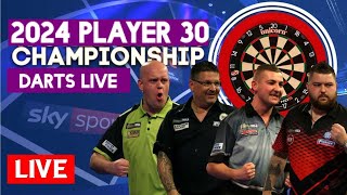 Darts Live  Players Championship 30  PDC Darts  2024 Players Championship Darts Watch Along [upl. by Eikcin]