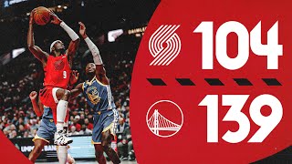 Portland Trail Blazers 104 Golden State Warriors 139  Game Highlights  October 18 2024 [upl. by Asilak]