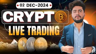 btclivetrading  Expert Trader Reveals LIVE Trade Secrets 💸💵btc gold 02 DEC 2024 xauusd forex [upl. by Ayoras]