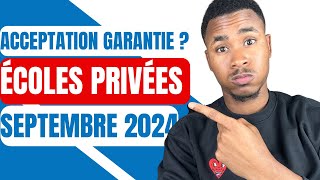 Acceptation et Visa écoles privées en France  Campus France 🇫🇷 [upl. by Towers676]