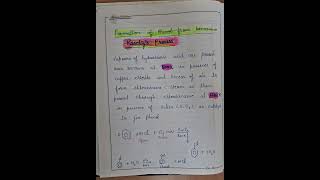 Raschigs process class 12 chemistry shorts board [upl. by Aihsemot265]