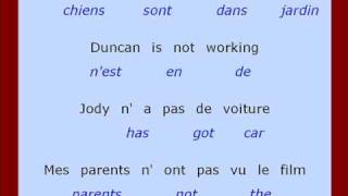 Exercices n 13 pour COURS DANGLAIS  Traduction de phrases [upl. by Leler]