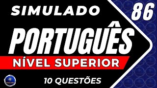 📘 NOVO SIMULADO DE PORTUGUÊS PARA CONCURSOS ENSINO SUPERIOR [upl. by Gunn]