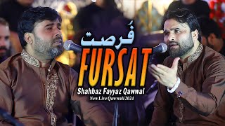 Mujhe Aj Kal Itni Fursat Nahi Shahbaz Fayyaz Qawwal New Qawwali 2024 Live [upl. by Ennasirk]