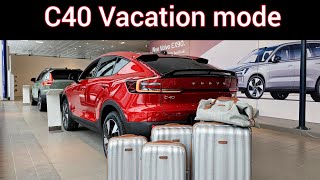 Volvo C40 Luggage Capacity Test 😎 [upl. by Bullough]