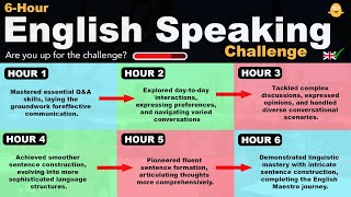 The 6Hour English Speaking Challenge [upl. by Yvaht]