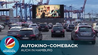 Autokinos feiern Comeback Hamburg bereitet sich vor [upl. by Nylisoj]