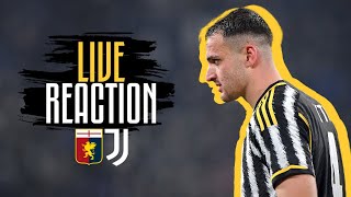 🔴 WATCH NOW GENOA vs JUVENTUS  LIVE REACTION 💪⚪⚫ [upl. by Dorina850]