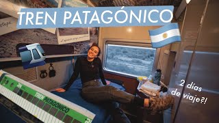 18 horas en TREN por la Patagonia Argentina 🚞 Te muestro TODO👀 [upl. by Nnailuj41]