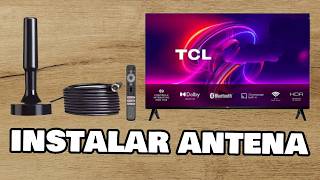 Como instalar Antena Digital na TV TCL [upl. by Apple70]