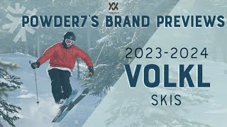 20232024 Volkl Skis Preview  Powder7 [upl. by Cung]