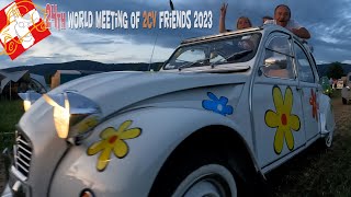 24th World Meeting of 2CV Friends 2023 Switzerland [upl. by Junko]