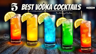 Best Vodka Cocktails at home  How to make Easy Vodka Cocktail at home [upl. by Armat361]