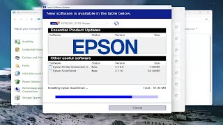 How to Check for Epson Software Updates Guide [upl. by Eiramit131]