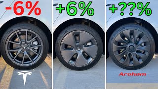 Testing the Best Tesla Model 3 Wheel Covers [upl. by Dnalra]