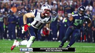 Julian Edelman quotIll Lose My Jobquot If Patriots Find Cheaper Or Better Receiver [upl. by Possing]