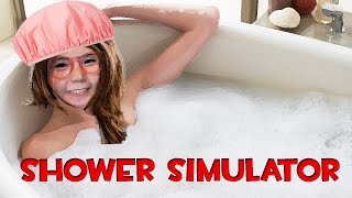 shower simulator  เกมอาบน้ำที่โคตรสมจริง zbing z [upl. by Adnaluy140]