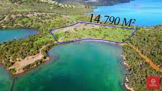 MUĞLA MİLAS KIYIKIŞLACIK DENİZE SIFIR 14790 m² ARSA [upl. by Gwenore]