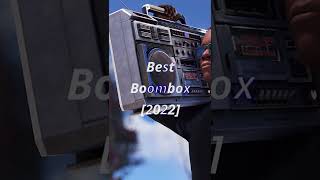 TOP 6 Best Boombox 2022  Modern amp Retro Ghetto Blasters [upl. by Ozner]