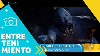 Will Smith feliz por ser parte de la nueva “Aladdin”  Un Nuevo Día  Telemundo [upl. by Lorens]