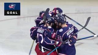 David Savard 11 Goal vs Canadiens Mar 28 2019 [upl. by Mellitz]