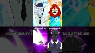 2024 EQUALITY COMPLETE EDITION  Rocky Rakoon Animation Meme Shorts tiktok viral funny trending [upl. by Dibbell]