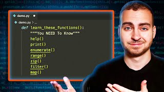 Please Master These 10 Python Functions… [upl. by Satterlee749]
