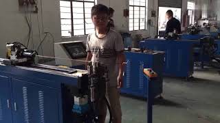 CNC wire amp tube 3D bending machine manual feeding [upl. by Eleanor]