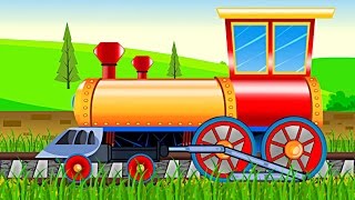 Train  Formation amp Uses  Kids Videos  Learn Transports [upl. by Amri]