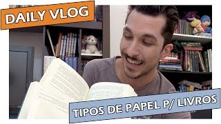 Tipos de papel para livros [upl. by Asseral]