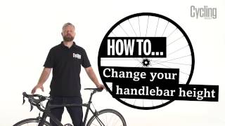 How to change your handlebar height [upl. by Eniamirt]