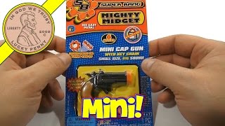 Super Bang Mighty Midget Mini Derringer Cap Gun Key Chain JARU Toys [upl. by Flodnar]