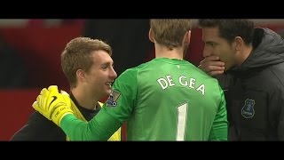 David De Gea Vs Everton 1314 Home HD 720p [upl. by Bubalo]