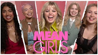 MEAN GIRLS Cast On Musical Remake  Reneé Rapp Angourie Rice Aulii Cravalho Bebe Wood Avantika [upl. by Ellenrahc]