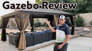 12x20 Hardtop Mellcom Gazebo Build and Review [upl. by Elmo]