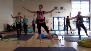 Kangatraining dance choreo for Katy Perry Roar song [upl. by Brittaney]