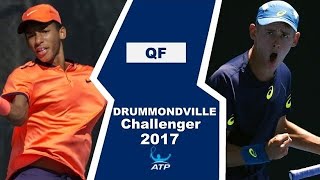 Felix Auger Aliassime vs Alex De Minaur  DRUMMONDVILLE 2017 [upl. by Vanderhoek392]