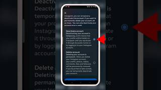 How To Deactivate Instagram Account  Deactivate Instagram Id  Instagram Id Deactivate Kaise Kare [upl. by Odragde]