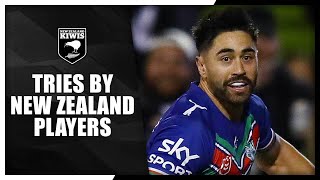 New Zealand Players Top Tries of August [upl. by Enneiluj993]