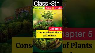 conservation of plants and animals  class 8 chapter 5 science [upl. by Anelhtak]