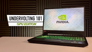 UNDERVOLTING 101 GPU EDITION ASUS TUF F15 [upl. by Lucilia]