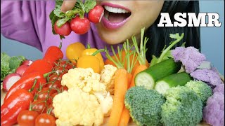 ASMR RAW FRESH VEGGIES EXTREME CRUNCH EATING SOUNDS NO TALKING  SASASMR [upl. by Atiuqehs883]