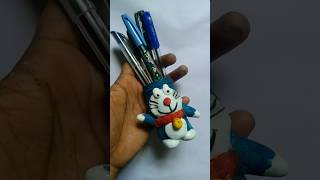 Waste ghee bottle reuseideaDoraeman penstand craftideas diy howtomake clayart shorts viral [upl. by Rodolph]