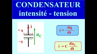 Le CONDENSATEUR  INTENSITE  TENSION  CHARGE  Physique [upl. by Nhguavad60]