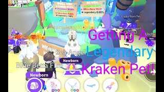 Adopt Me Update Watch How Much Robux I Spent To Get A Legendary Kraken Pet Making Big Wishes [upl. by Nealon]