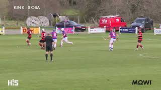 KINGUSSIE V OBAN CAMANACHD April 27 2024 MOWI PREMIERSHIP [upl. by Oderfla]